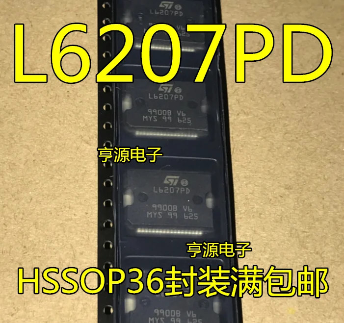 

2pcs original new L6207PD L6207P L6207 driver chip SSOP36