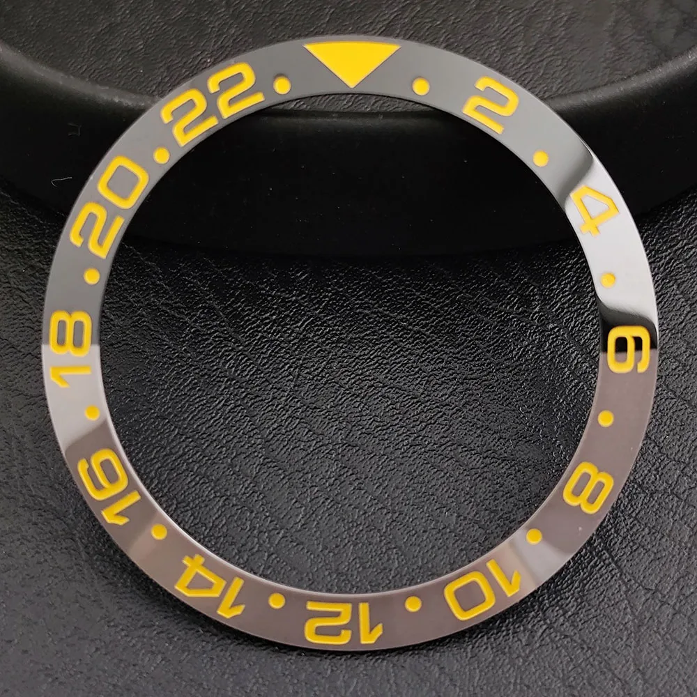 38mm Ceramic Diving Bezel Insert for Men's Watch Replacement