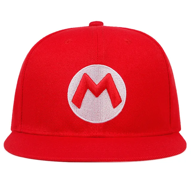 Anime Super Hat Cap Luigi Bros Letter Printed Cosplay Cartoon Baseball Hats for Adult Hats Waluigi