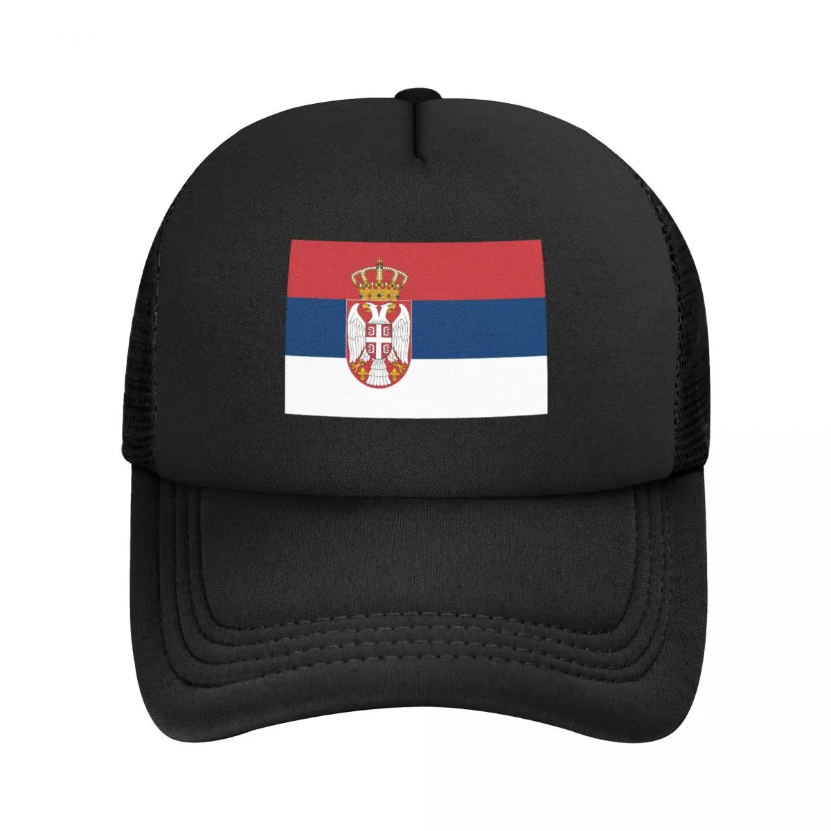 

Модная регулируемая бейсболка унисекс с флагом Сербии