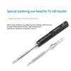 TS100 Electric Copper Soldering Iron Tips K KU I D24 BC2 C4 C1 JL02 DIY Replacement Welding Head Soldering Station Kits 2