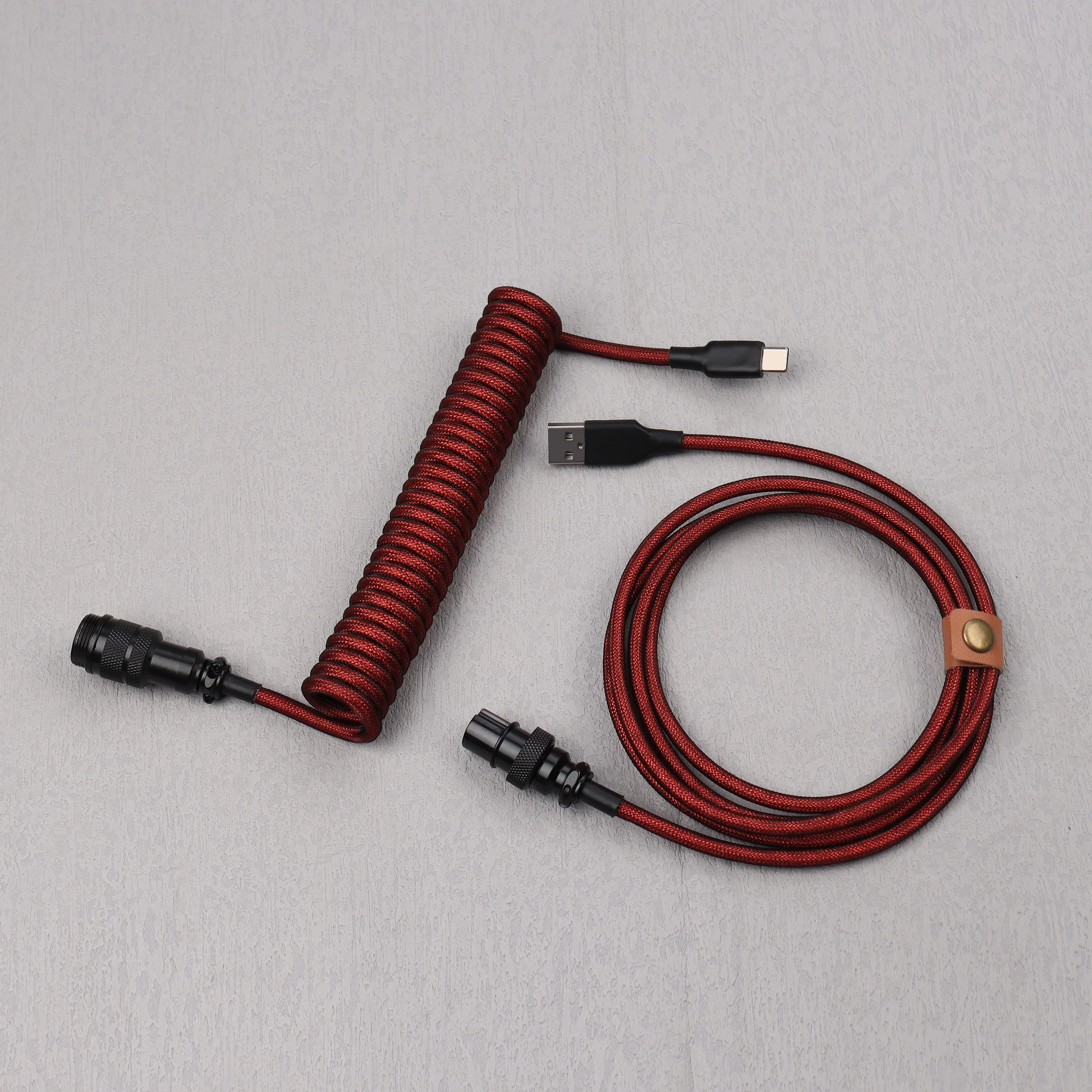 Cabo Espiral, PC Desk Acessórios, Conector para PC