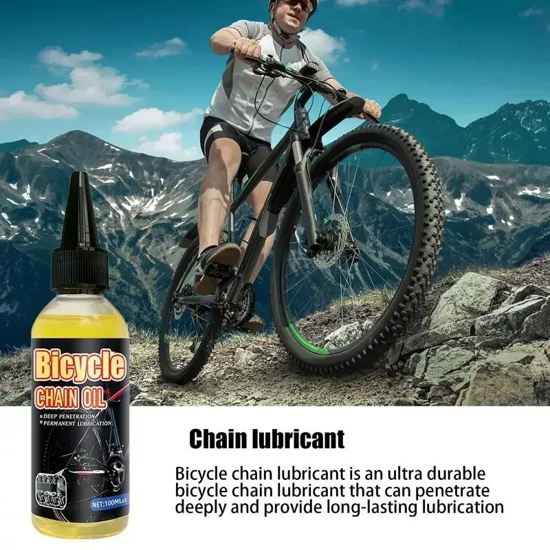 Bike Chain Lubricant Oil for Mountain Road Bikes