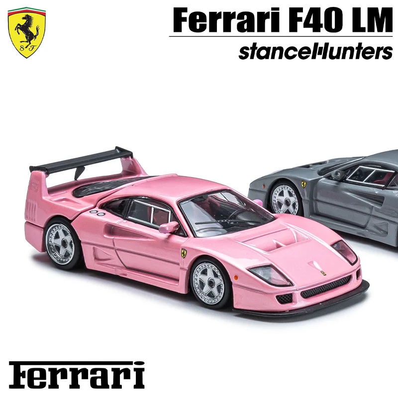 1/64 DMH フェラーリ　F40 GTE ピンク 1/64 DMH フェラーリ F40 GTE ピンク - メルカリ