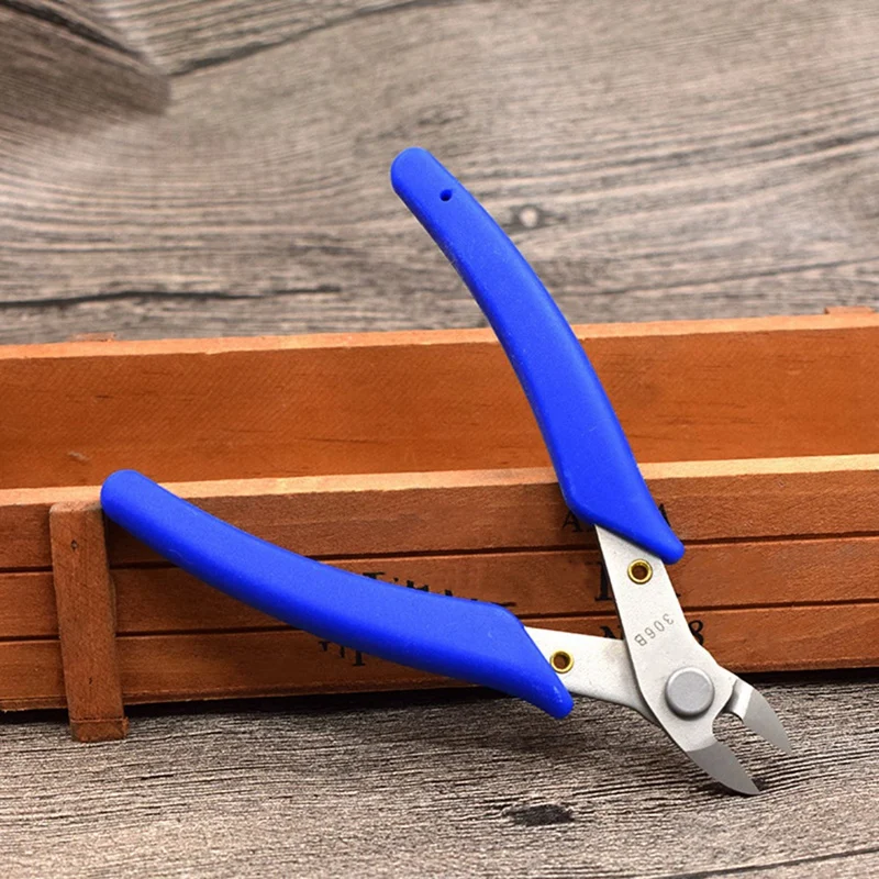 Blue Diagonal Pliers Diagonal Pliers Sharp Single Edge Thin Edge Cutters JED306B Nozzle Cutters 5