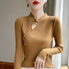 2024 Autumn And Winter New Cashmere sweater Women Pullover Casual Knitted Long Sleeve Cashmere sweater Women 1