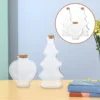 3 Pcs Wedding Sand Ceremony Bottle Set Glass Jars Storage Bottles Transparent Landscape Bottle Craft Storage Bottle Home Garden 5