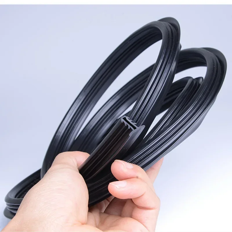 2M Car Windshield Roof Rubber Seal Strip Noise Insulation Stickers Accessories E - Foto 2