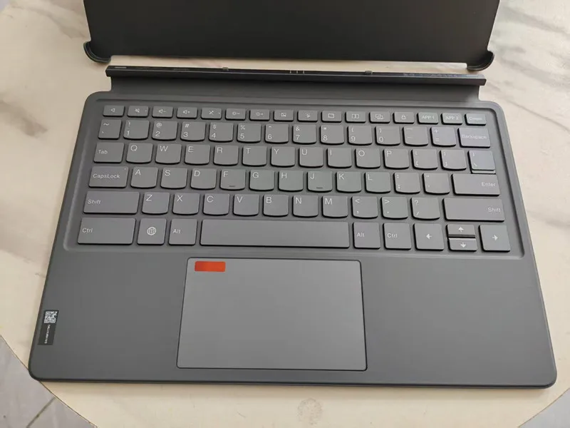 Keyboard and Back Cover for Lenovo Tab P12 12.7 inch 2in1 Tablet TB371FC TB372FC TB370FU TB375FC Keyboard Model KB566U