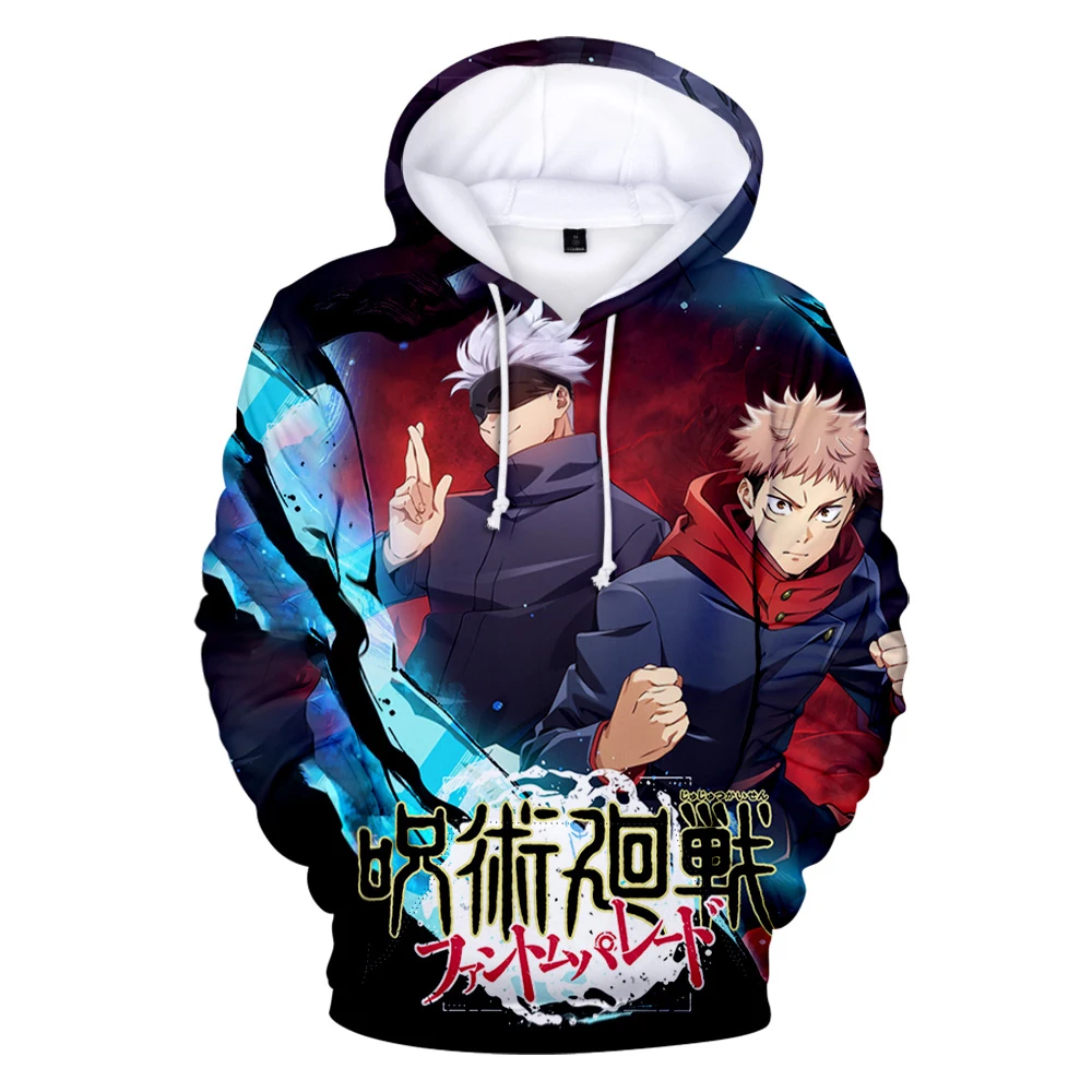 

Jujutsu Kaisen Hoodie 3D Children Long Sleeve Sweatshirt Girl Boy's Hoodie Harajuku Streetwear Japanese Anime Kids Clothes