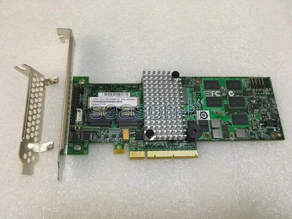 Sas 2108 Controlador Sata Raid6 Sas 512mb 6g Pcie x8 = Sas 92608i 92619i M5015