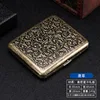 20Pcs Capacity Constantine Cigarettes Case Storage Box Open-Close Style Portable Smoking Cases 5