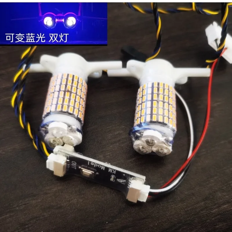 Luz traseira LED azul variável para aeronave RC Adventurer - Peça de reposição