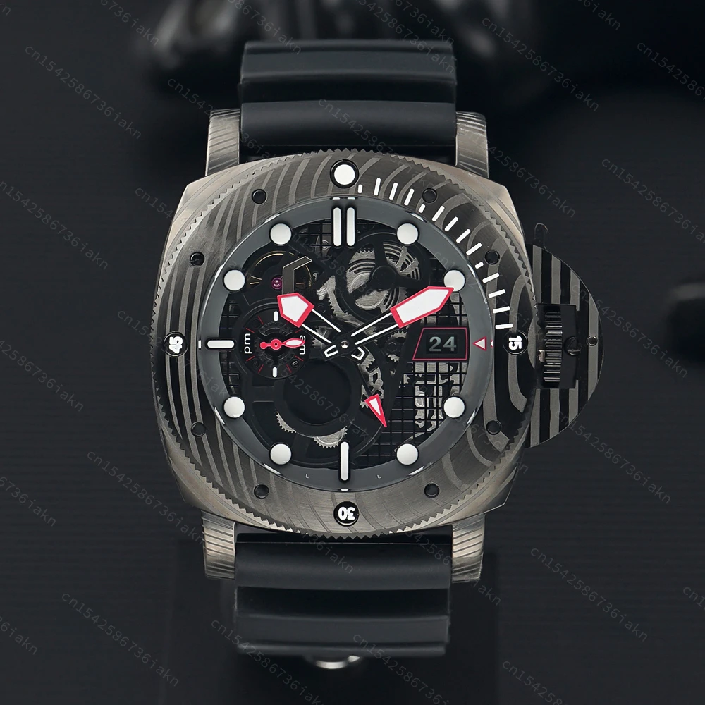 2022 Fashion New Products Sports and Leisure Men's Watch Stainless Steel Sapphire Crystal Self-winding Waterproof Sports Watch