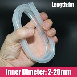 Flexible Food Grade Silicone Hose - Clear & Non - Toxic, High - Temperature Resistant - ID 18mm x OD 22mm