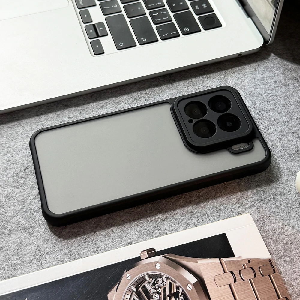 Enhanced Shockproof Hybrid Matte Armor Case - Durable Hard Cover