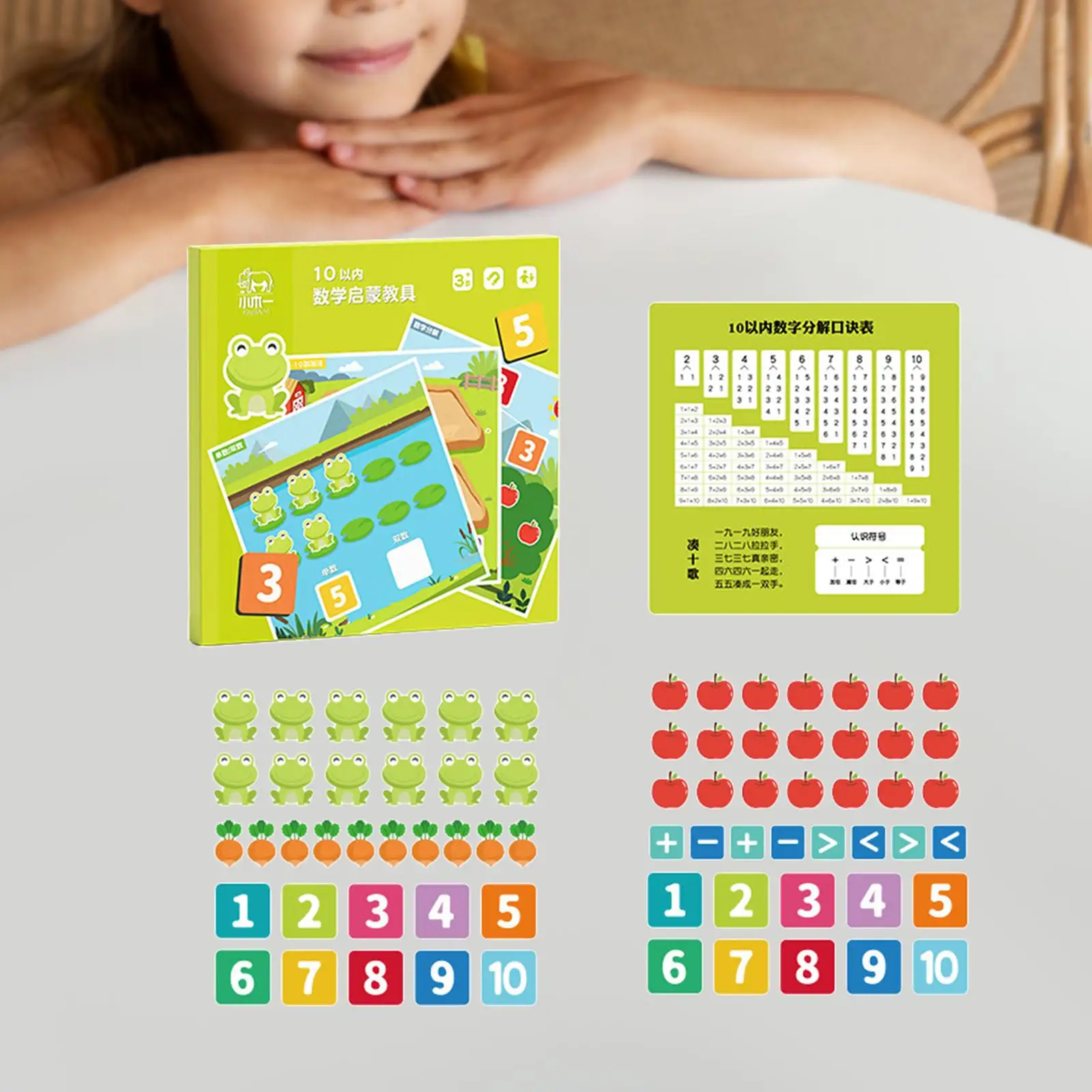 

Educational Math Games Counting Math Toys for Boys Girls Gift 3 4 5 Year Old