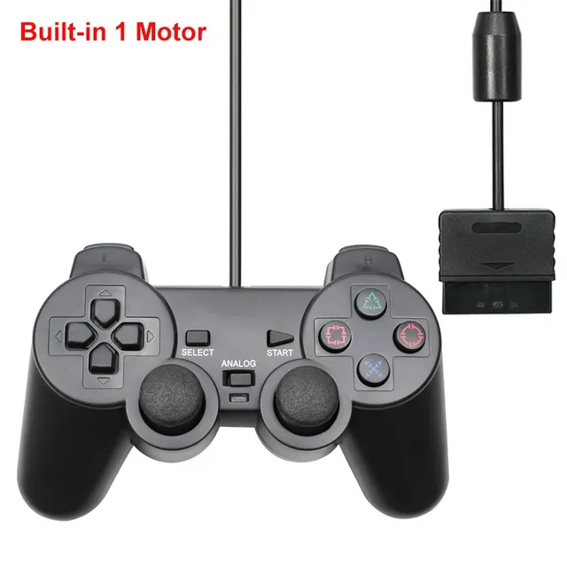 Notitie Officier Uitsluiten For Ps2 Wired Usb Pc Game Controller Gamepad Manette For Playstation 2  Controle Mando Joypad For Playstation 2 Console Accessory - Gamepads -  AliExpress