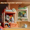 Doll Machine Coin Game Mini Catch Doll Machine Gashapon Toy Machine Muppet Children Interactive Toy Birthday Gift 1