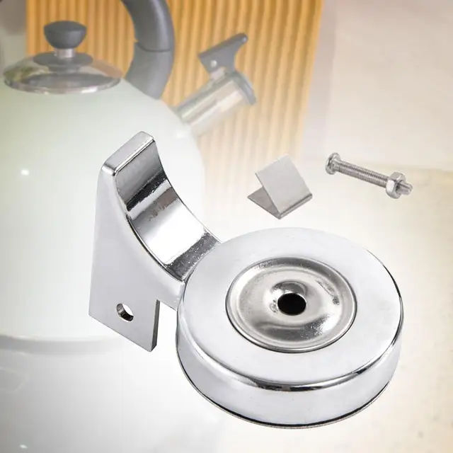 Fischietto Per Teiera In Acciaio Inox E ABS - Avviso Acustico Quando L'Acqua Bolle, Sostituzione Beccuccio - Foto 5