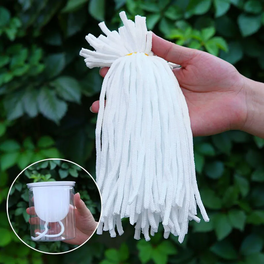 

High Quality New Reusable Durable Cotton Rope Watering Equipment DIY 4mm Diameter Flowers Pot For Indoor Potted