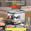 ZC Meat Grinder Commercial Electric Stainless Steel Enema Machine High Power Automatic Multifunctional Meat Cutting Machine 2