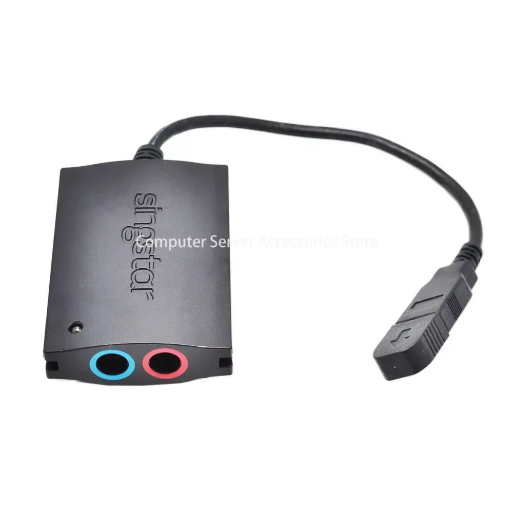 Singstar-adaptador Microfone Usb Conversor Microfone Original Ps2 Ps3 Modelo Sceh0001