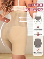 1 pièces taille haute ventre contour culotte sans couture culotte sans couture culotte femme quatre coins culotte plate confortable 5