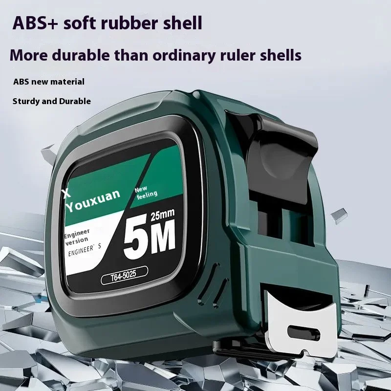 Durable High Precision Wear-resistant Tape Measure - 3 Meter Shock-proof Box Ruler