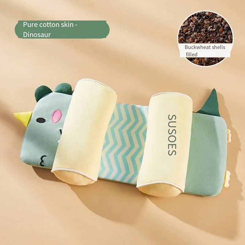 وسادة توليب أوليفر برسوم كرتونية مطرزة ، قطن جيد ا...