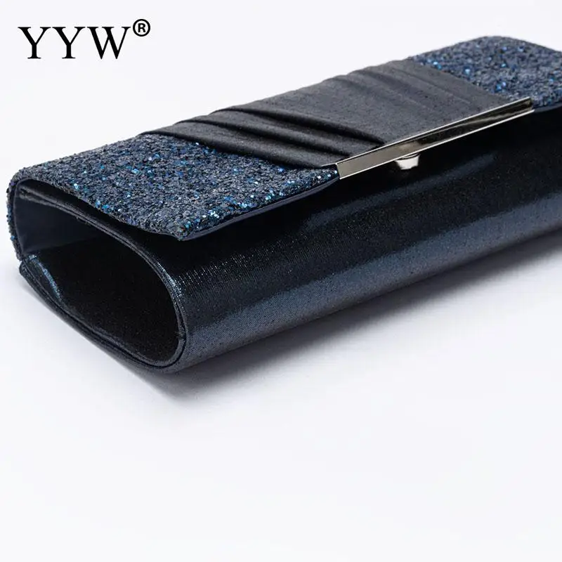 Evening Women Glitter Sequin Bridal Envelope Clutch Handbag Club Party Prom Handbag Shoulder Bag for Lady Diamond Clutch Purse