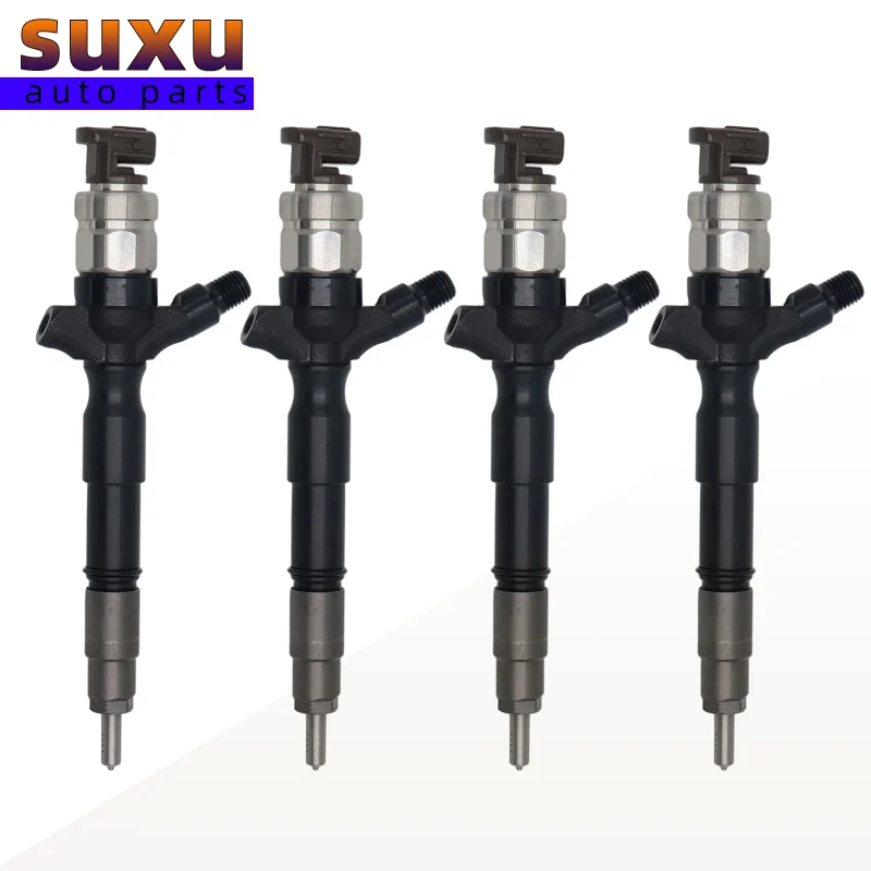 Injetor de combustível 23670 0L020 para Toyota Hiace Hilux Vigo injetores comuns diesel do