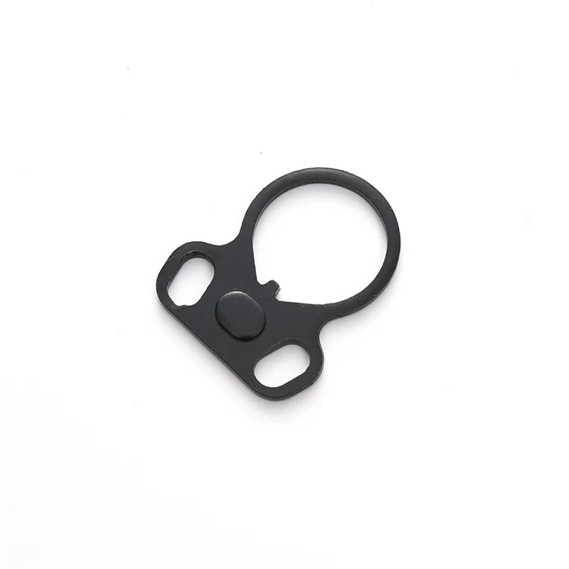 New Rifle End Plate Sling Adapter Dual Loop One Single Point Sling Mount For Airsoft AR-15 M4 AK47 AR10 Hunting Gun Accessories