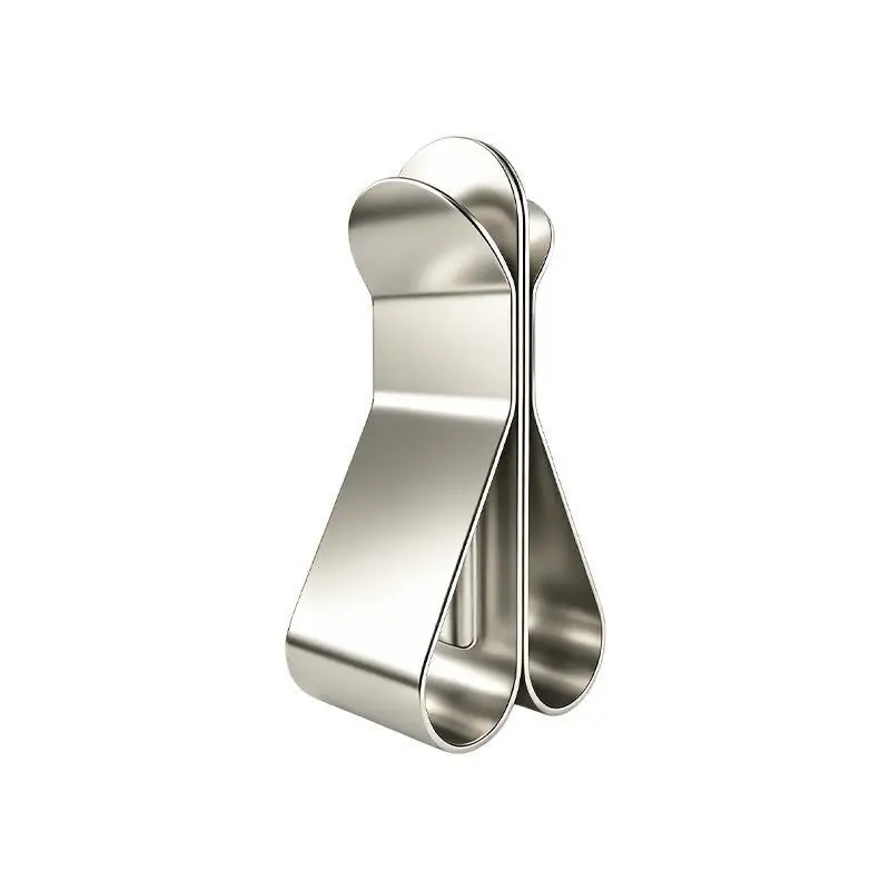 Fibbia Magnetica Senza Cuciture per Chiusura Tende, 1 Paio, Senza Chiodi, Senza Foratura, Clip per Tende per Bagno, Cucina, Finestre e Drappeggi - immagine 5