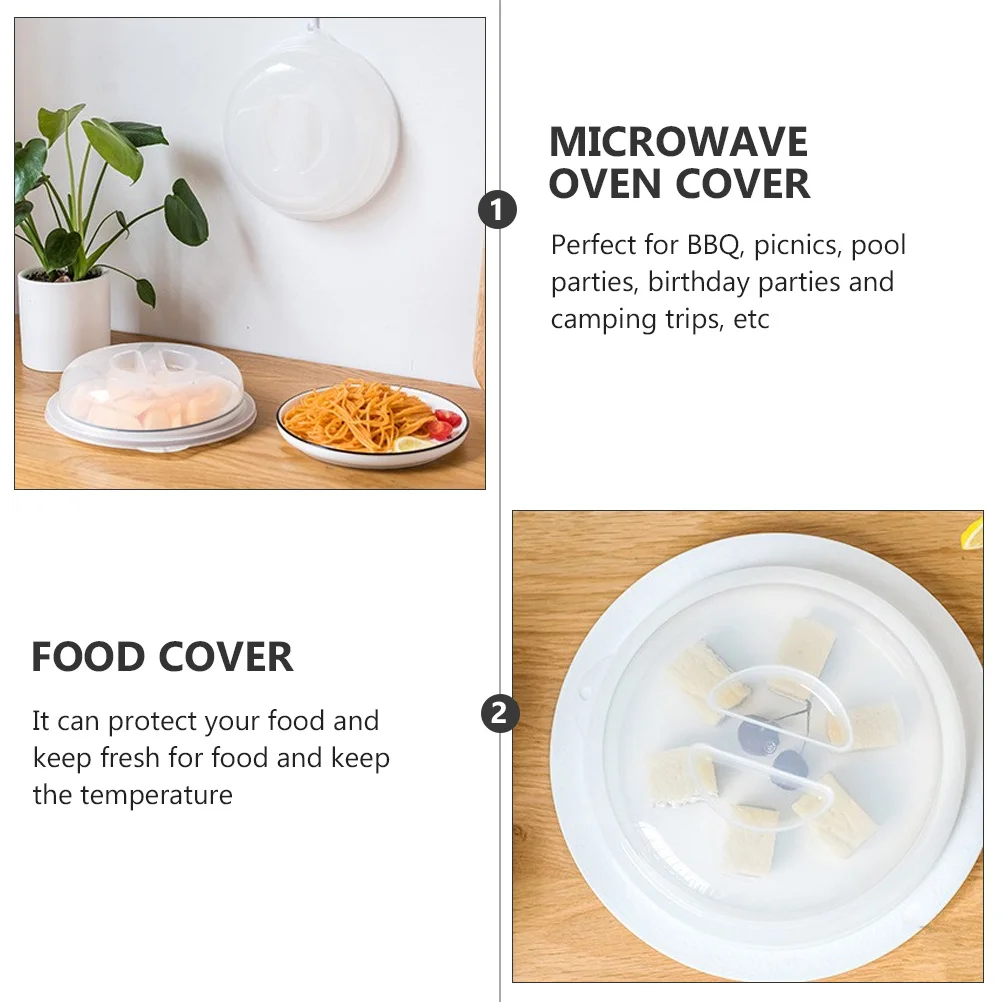 Cake Food Microwave Oven Cover An Fittings Foods Magnetic Pp Heating for Household