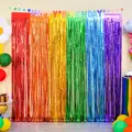 2pc colorful curtain