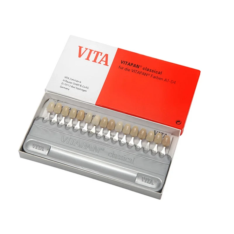 

Dental Shade Guide Material Vita 16 & 29 Colors Tooth Model Colorimetric Plate Tooth Shape Design for Tooth Whitening Tools