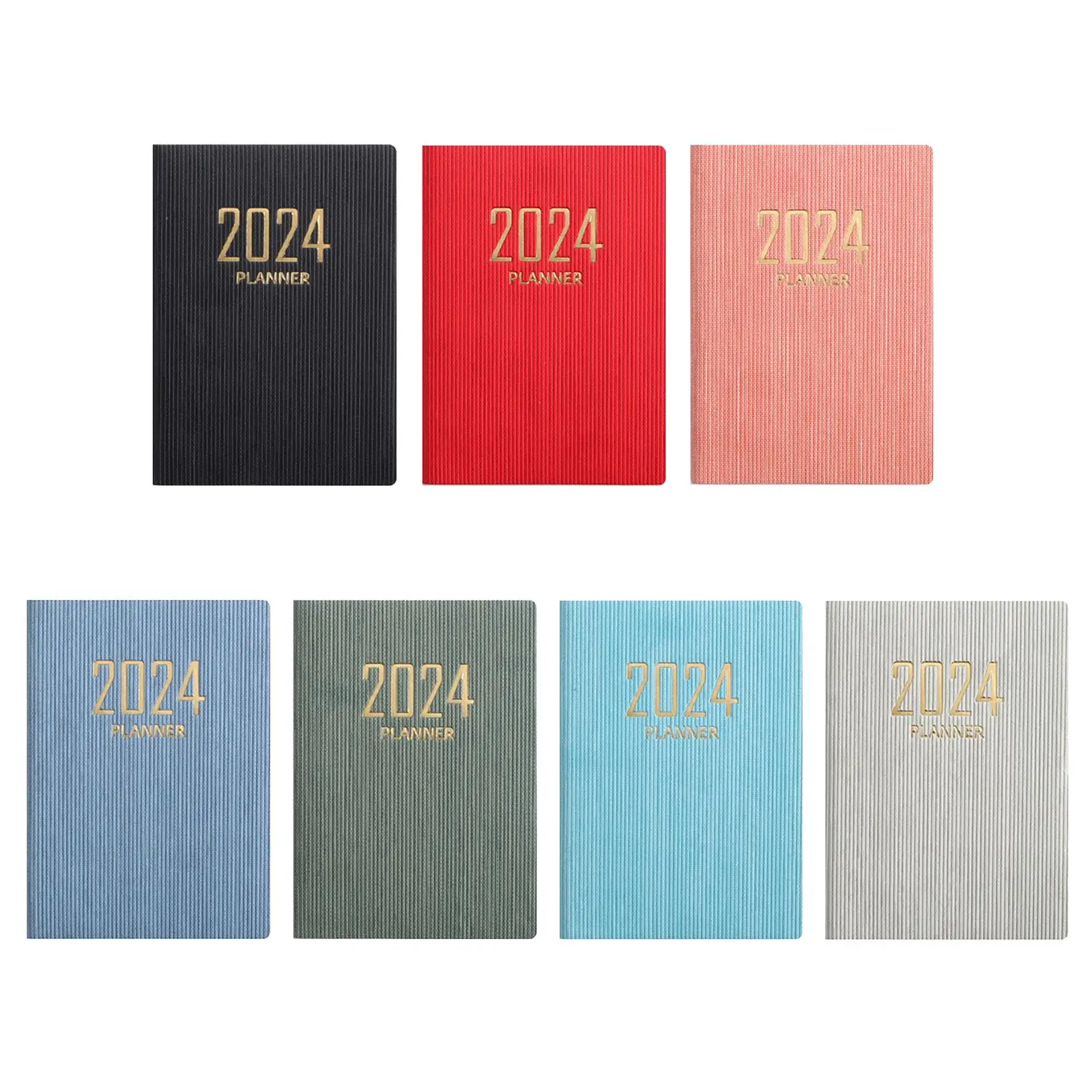 

Записная книжка, ежемесячный планировщик 2024, записная книжка, портативный профессиональный календарь для встреч, записная книжка