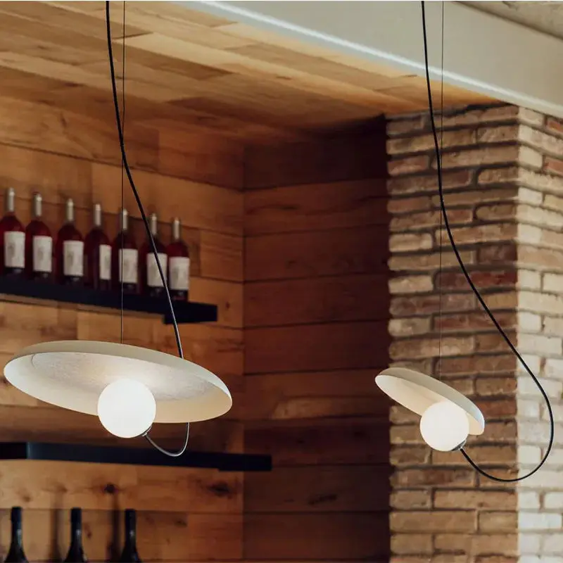 Pendant lamp home hotel room decor light reading lamps luxury home decor light room lamp light rock and metal 3