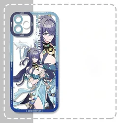 Genshin Impact Lauma Flins Columbina Soft Clear Phone Case for Realme5 Pro (S21626)