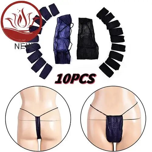 Travel Disposable G-string Panties Underwear T-back 10Pcs/pack