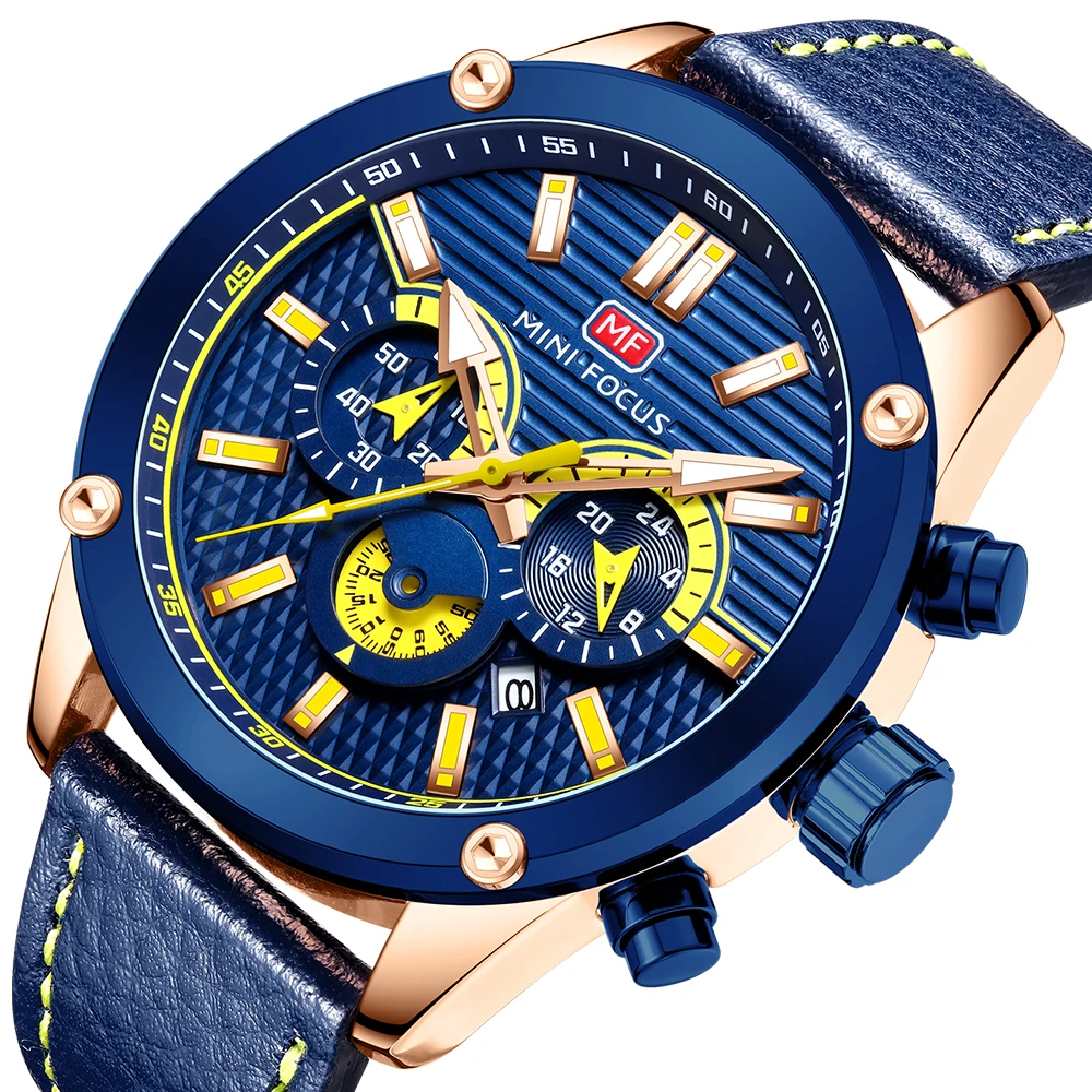 MINI FOCUS Quarzuhr für Herren, wasserdicht_voghion.com