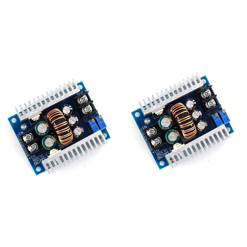 

2X Step Down 300W 20A Module Buck Converter CC CV DC Power Supply Module 6V-40V To 1.2V-35V Voltage Regulator Reducer