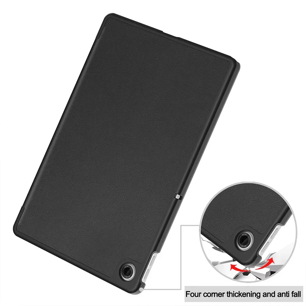 Enhanced Tri-Fold PU Leather Tablet Case, Smart and Protective Design