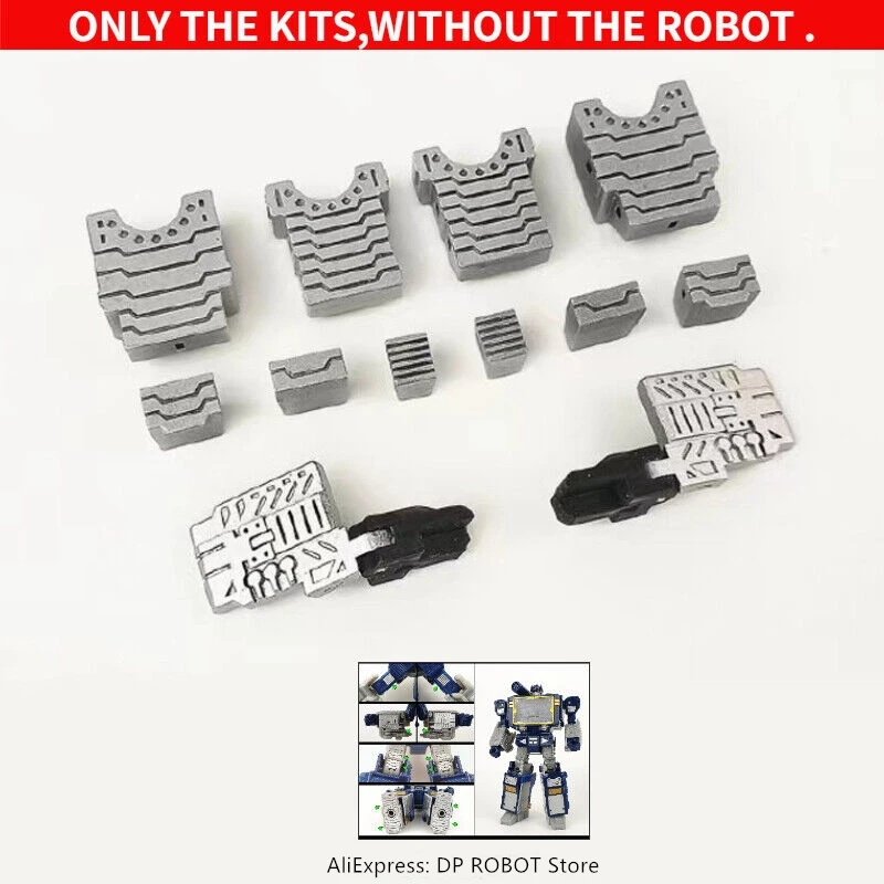 Shockwave Lab SL-167 наполнитель, обновленный комплект для трансформации Netflix Soundwave 3D, аксессуары «сделай сам»