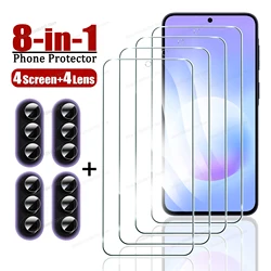 8 - in - 1 HD Screen and Lens Protector Set with Enhanced Durability - Galaxy A37 (4Screen 4Lens Film)