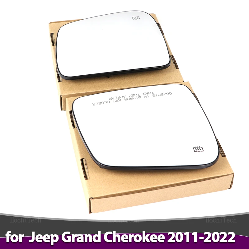 

Left Right Door Side Heated Wing Mirror Glass Rearview Rearview Plate for Jeep Grand Cherokee 2011-2022