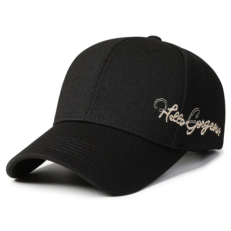 

Trendy Cotton Baseball Cap Adjustable Embroidery Dad Hat Outdoor Sport Hat Sun Protection Sport Hats for Men Women