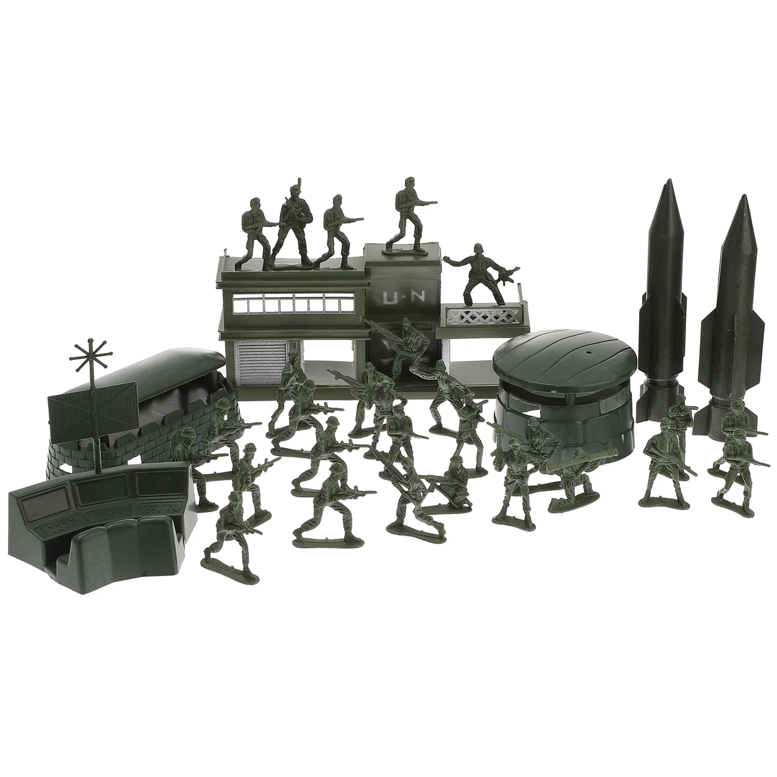 

56pcs Model Model Model Sodier Model for Kids Toddlers Children