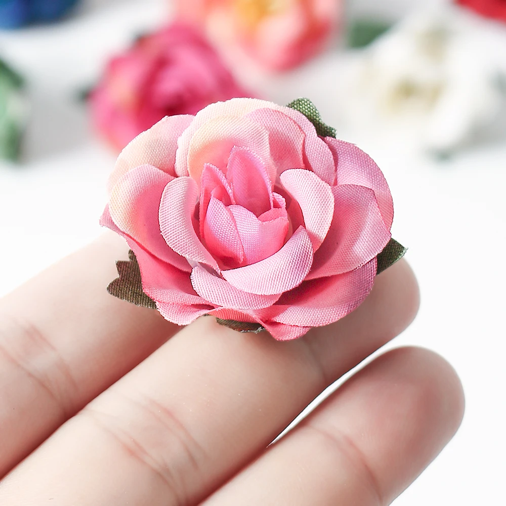 26 Teste Di Fiori Artificiali In Seta Mix | Mini Rose, Peonie Per DIY, Decorazioni Nozze, Viola/Bianco